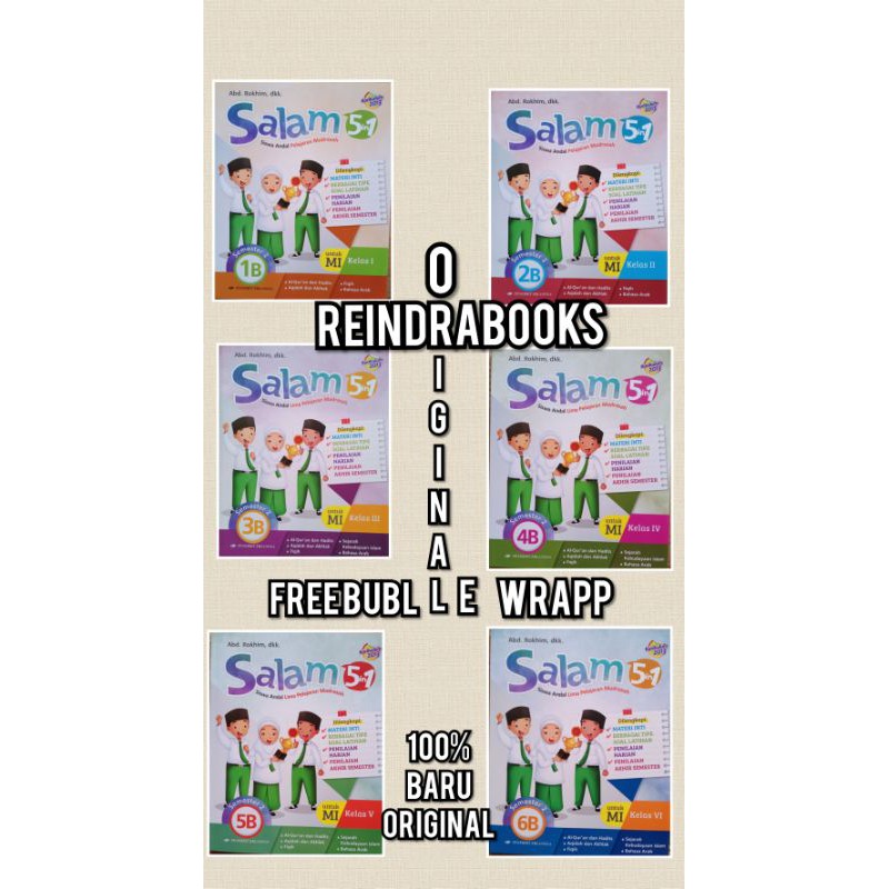 SALAM 5IN1 untuk MI kelas 1-6 semester 2 k13