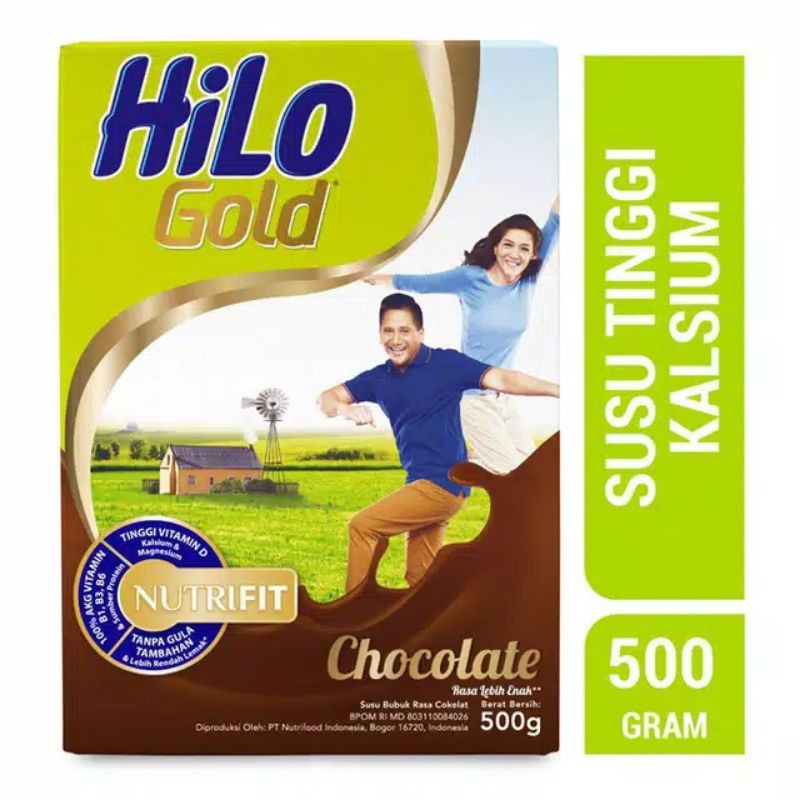 

HILO GOLD 500 GR SUSU TINGGI KALSIUM