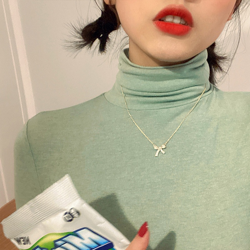 [Ready Stock] Kalung Wanita Emas Liontin  Kupu-Kupu Korea Anti Karat Dan Luntur Cwek Gaya Terbaru 2023 Fashion Retro Import Murah COD