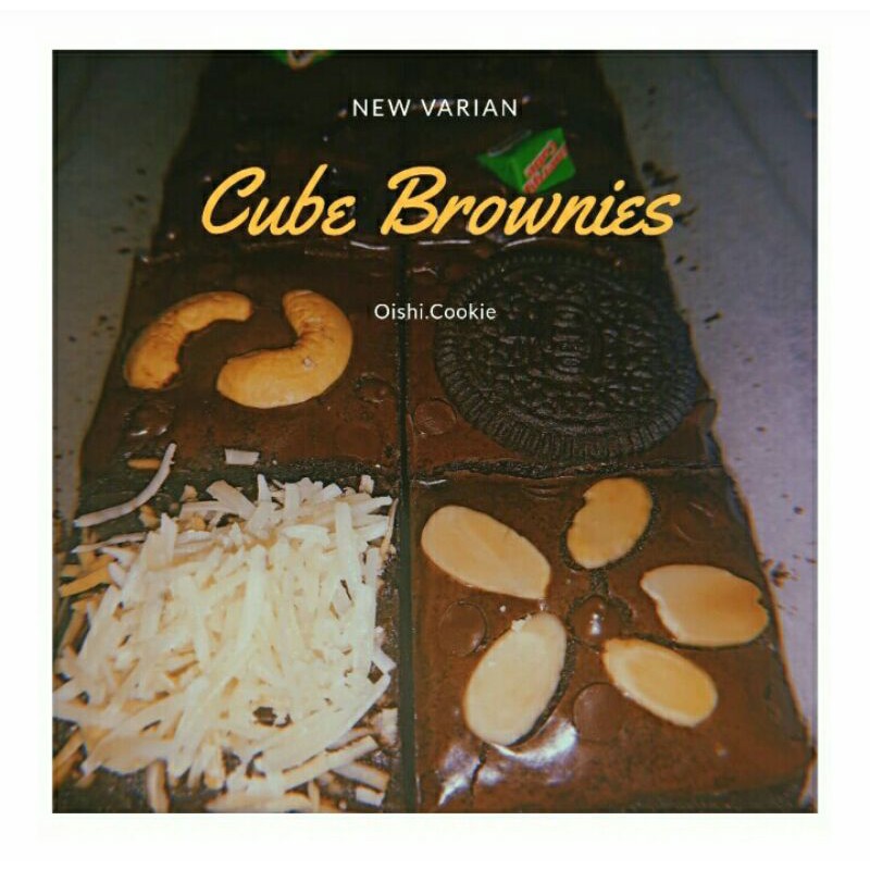 

Cube Brownies fugi