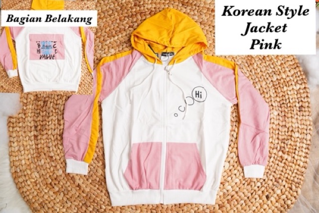 JAKET KOREAN STYLE HODIE PREMIUM