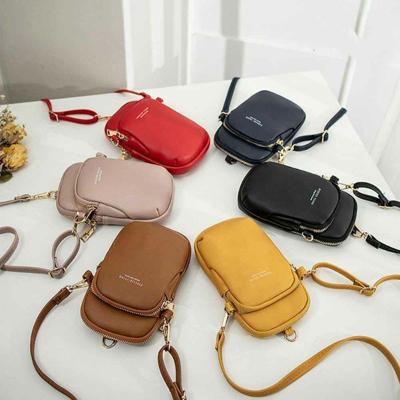 TAS WANITA SELEMPANG / TAS HP MINI IMPORT FASHION KOREA AQA0062#FY