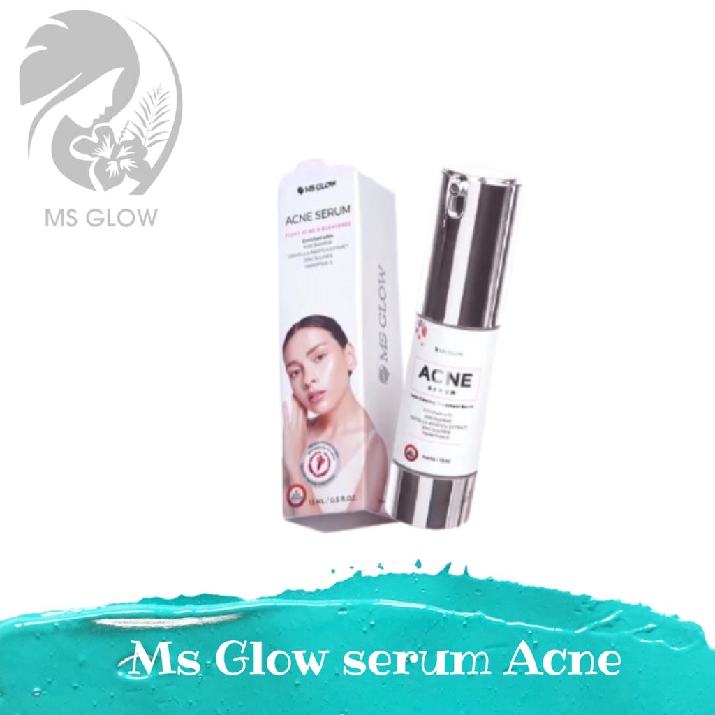 MS GLOW Serum Acne MS Glow TERBARU 15 ml / Acne Serum MS Glow New SERUM ACNE KEMASAN BARU MS GLOW _ 