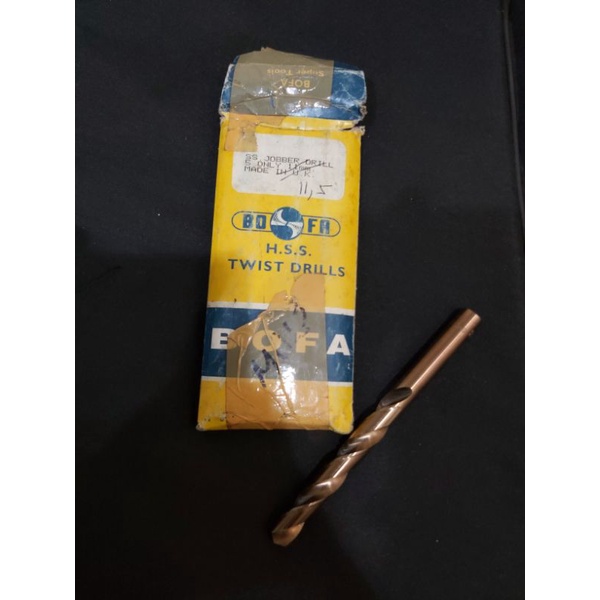 Mata Bor Besi Merk BOFA Made in UK 11.5 mm ORIGINAL