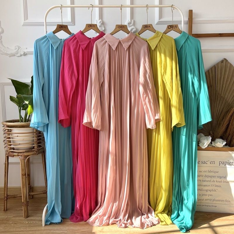 Sifon Plisket Dress 235/11