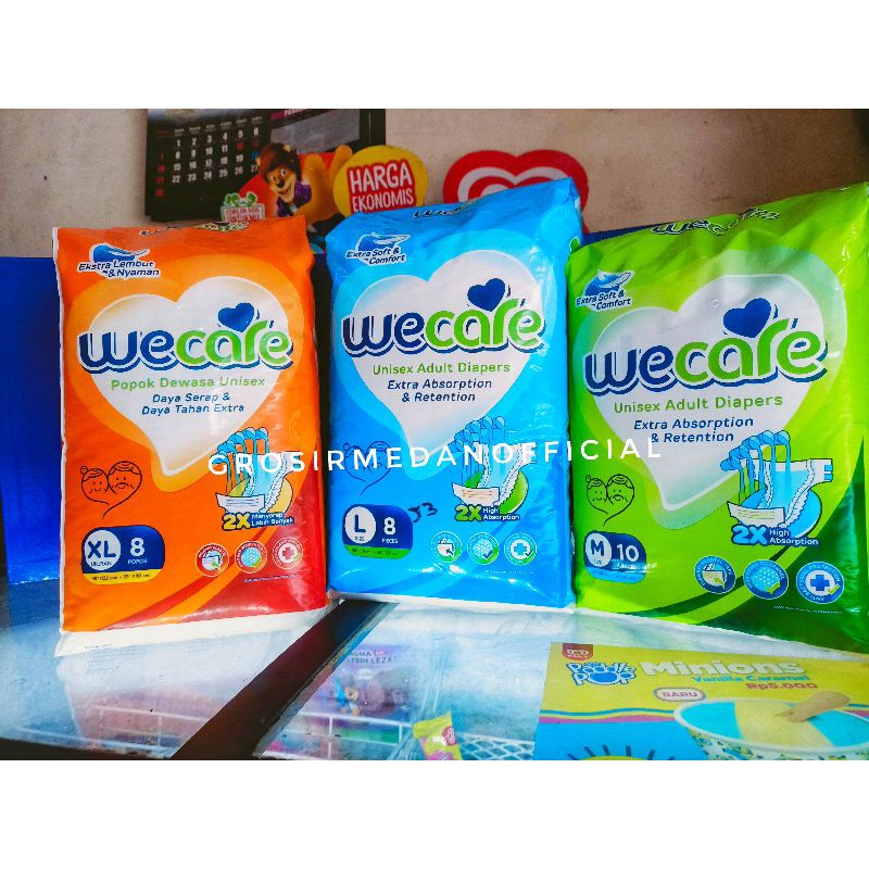 POPOK DEWASA PEREKAT WECARE - ADULT DIAPERS WE CARE