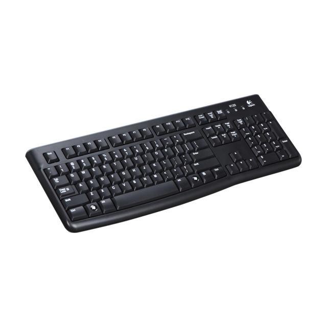 Keyboard Logitech K120 USB - Hitam Original Garansi Resmi