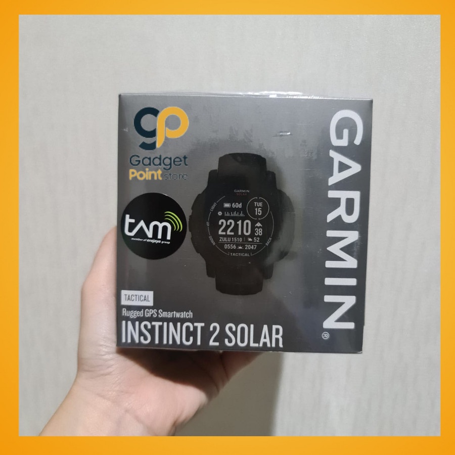 Sport Watch | Smart Watch Garmin Instinct 2 Solar Tactical Edition Coyote Tan 45mm - Garansi TAM