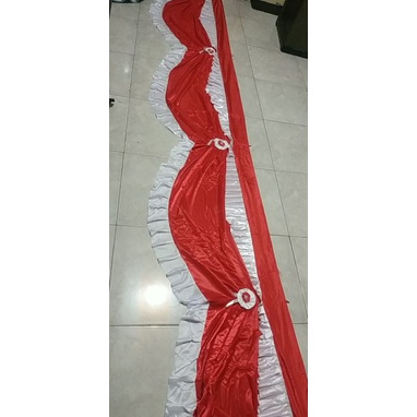 BENDERA TERAS/BENDERA GAPURA/BENDERA TERAS GELOMBANG/BENDERA MERAH PUTIH