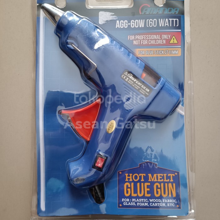 Alat lem tembak lem bakar besar 60 watt / Glue gun besar 60watt