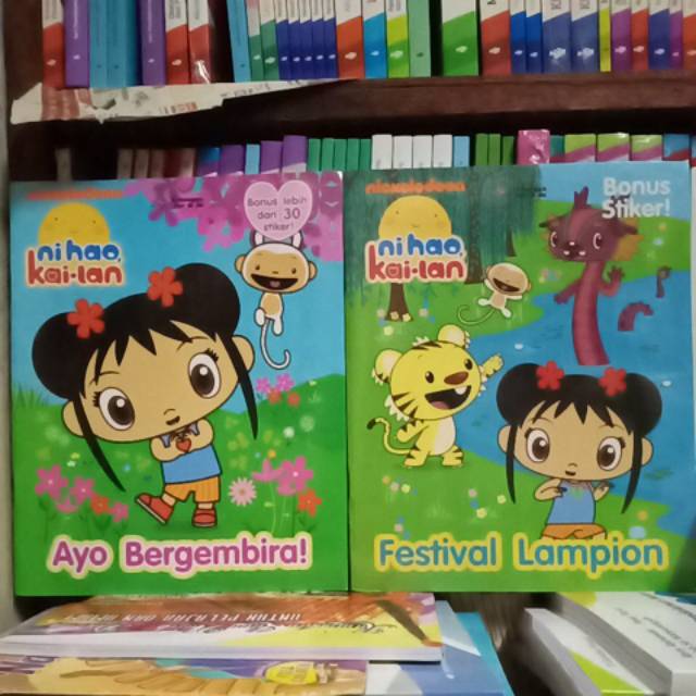 Buku Mewarnai Ni Hao Kai Lan