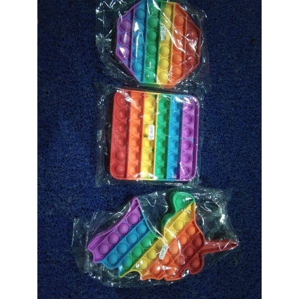 Pop It Rainbow Mainan Anak Popit