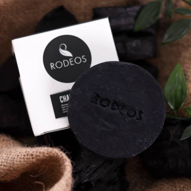 Rodeos for men Charcoal soap sabun pembersih wajah pria