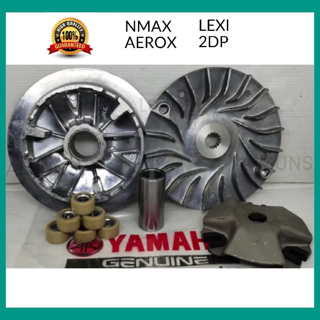 rumah roller set assy dan kipas yamaha Nmax Aerox Lexi 2DP