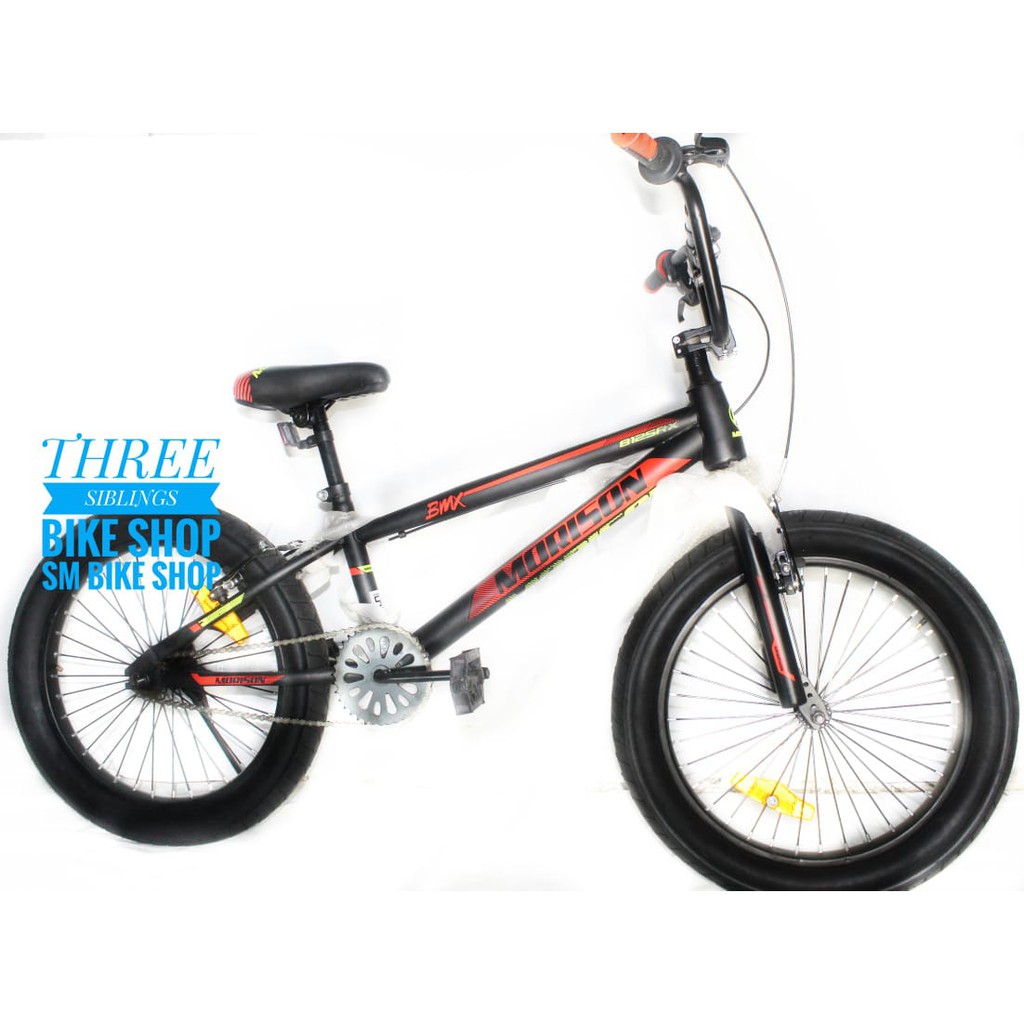 Sepeda BMX Morison 8125 XT Black Red 20 inch