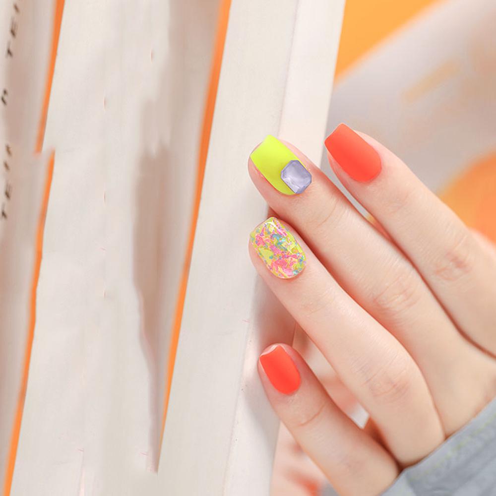 Mxbeauty Nail Art Sequin Berbagai Bentuk Payet Tidak Teratur Berbentuk Hati Dekorasi Nail Art DIY