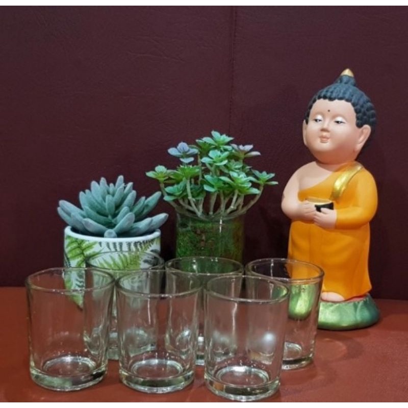 Gelas Kaca Sloki / Gelas Kaca Mini Serbaguna