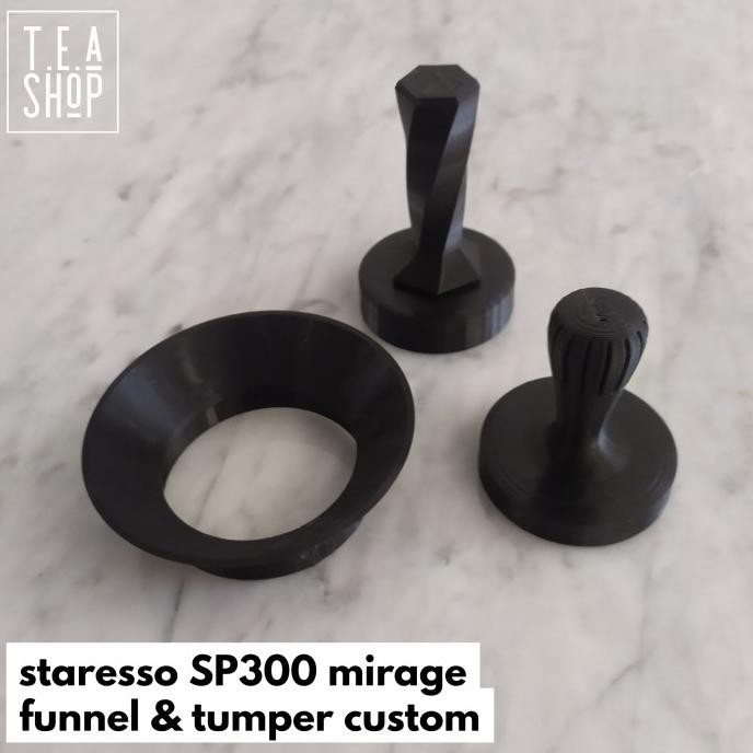 ✅Sale Staresso SP300 Mirage Funnel Tamper Custom - Tamper Mini