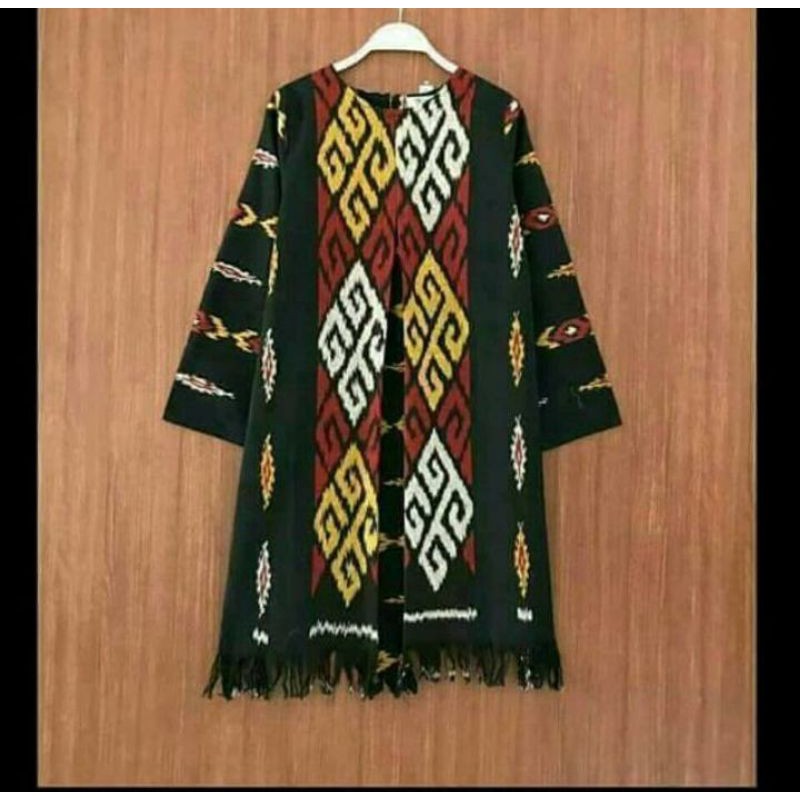 Atasan tenun motif toraja original