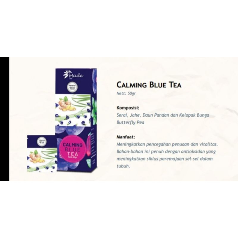 

Calming Blue Tea