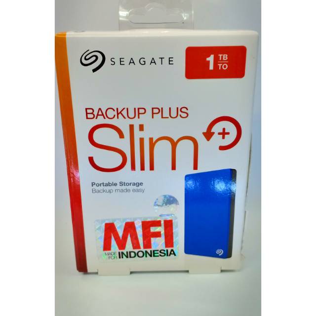 Hardisk HDD Eksternal Seagate 1TB SLIM