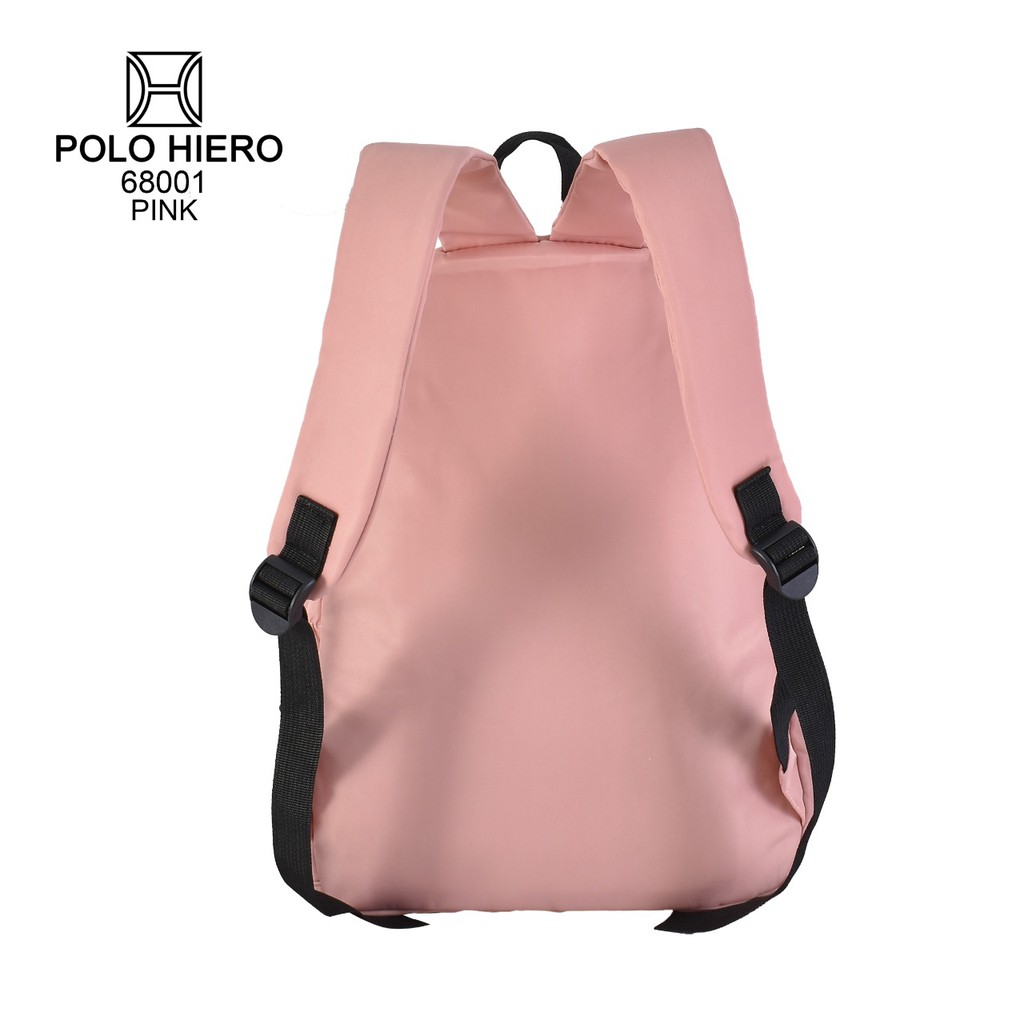 Tas Halus Polo Hiero 68001 Fashion , Tas Wanita Import Tas Punggung Tas Fashion Sekolah