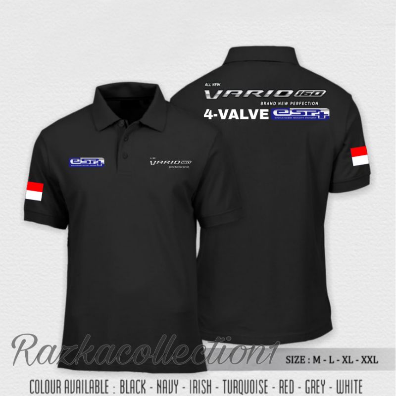 Polo shirt New Vario 160 Brand New Perfection / Kaos Poloshirt New Vario 160 / Kaos Honda New Vario 
