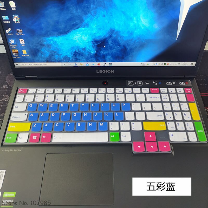 Cover Pelindung Keyboard Gaming Bahan Silikon Untuk lenovo legion 7 legion 7i legion 5 5i 15.6 &quot;2020