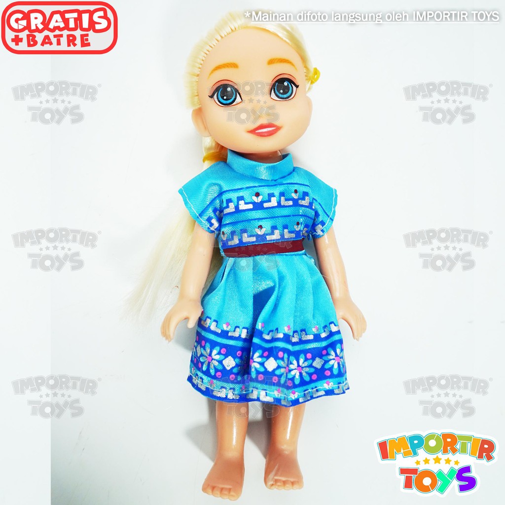 Mainan Boneka Frozen Mini Bentuk Cup Es Krim Lucu Berbagai Jenis