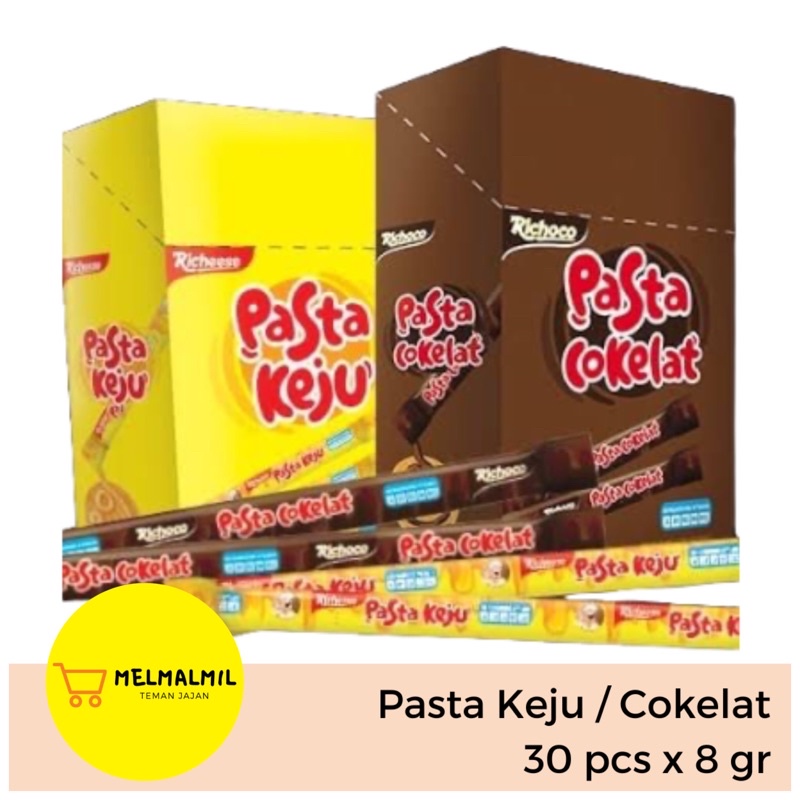 

Pasta Keju Richeese/Pasta Cokelat Richoco