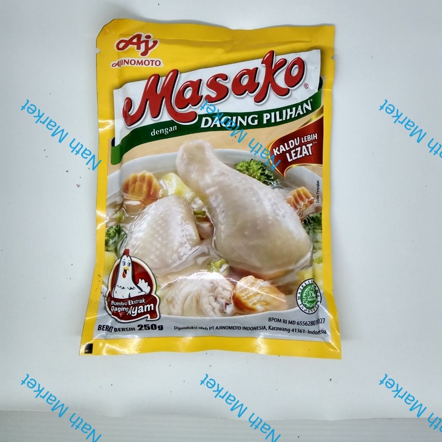 

Masako Rasa Ayam 250 gr