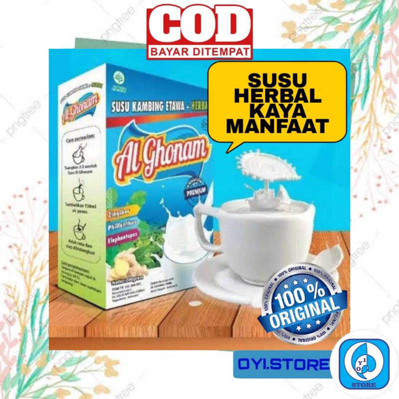 

ALGHONAM AL GHONAM SUSU ETAWA SUSU KAMBING ETAWA SUSU BUBUK SUSU ALGHONAM