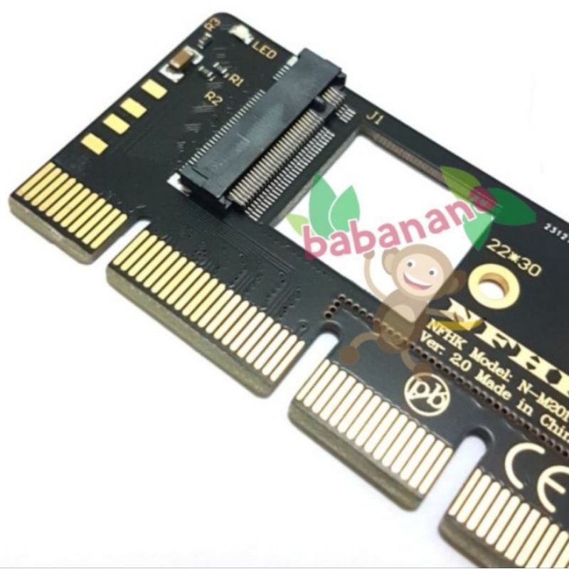 Pcie x4 x16 to ssd m.2 nvme adapter pcie express converter card