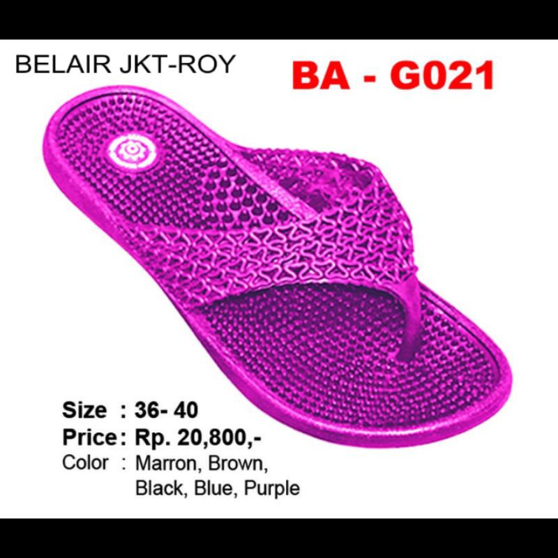 Sandal Japit karet Duri wanita