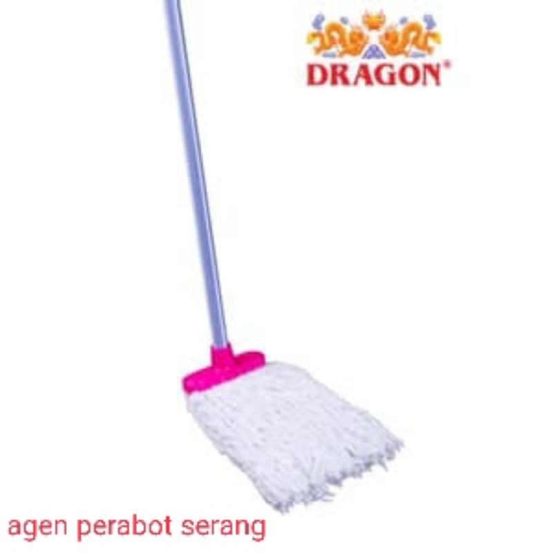 pel dragon super murah pel lantai merk dragon jumbo besar pel + gagang