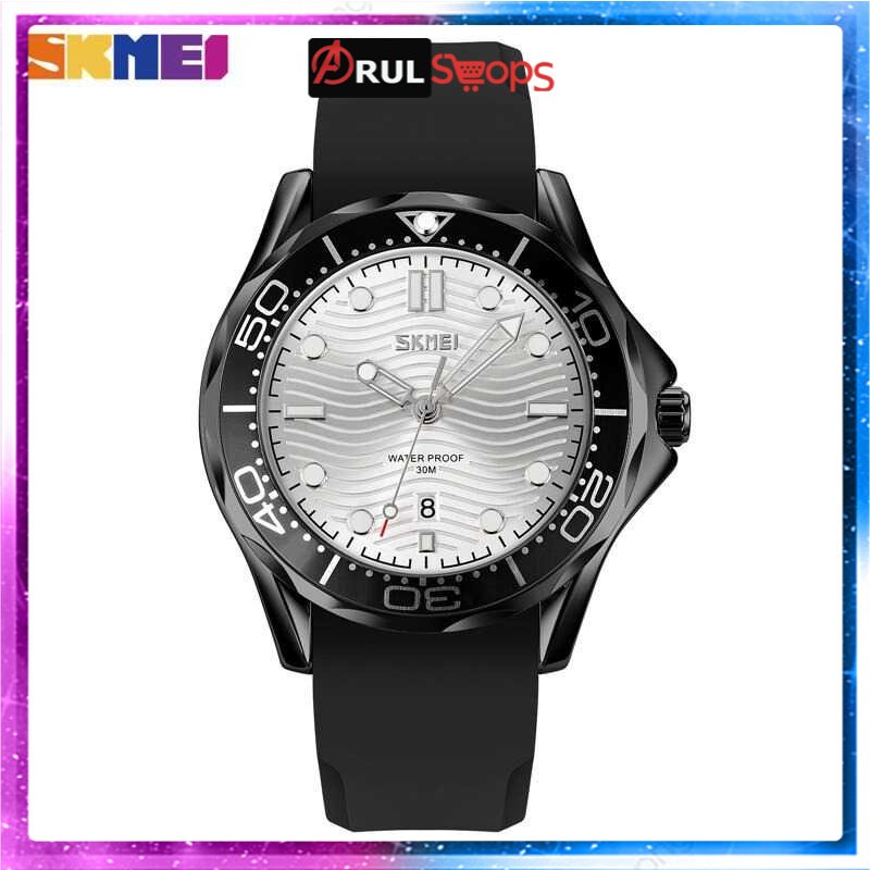 ARS - SKMEI Jam Tangan Analog Pria Strap Silicone - 9276