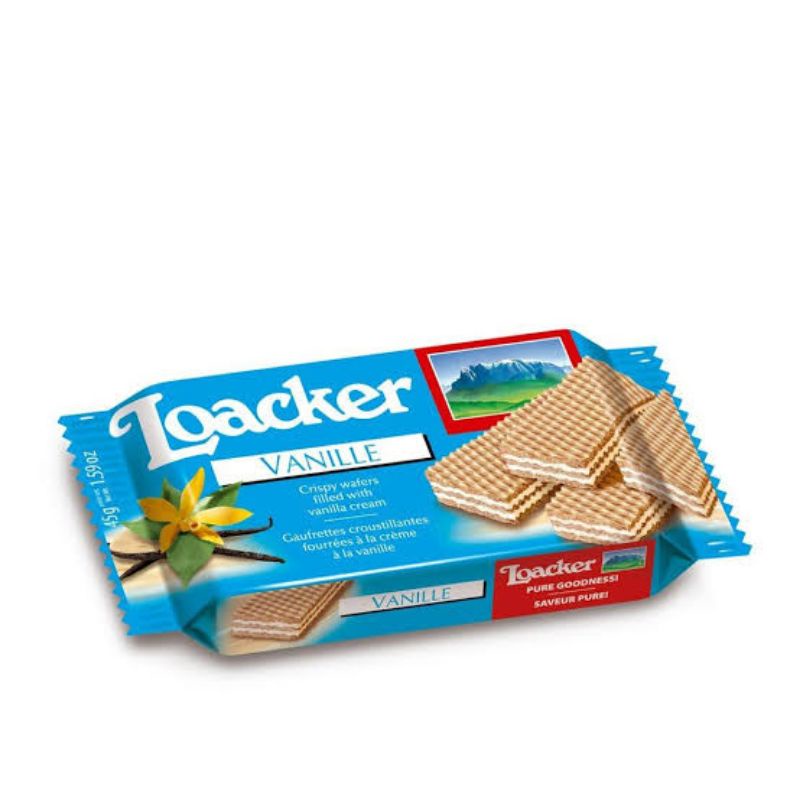 Loacker wafer vanille/wafer loacker