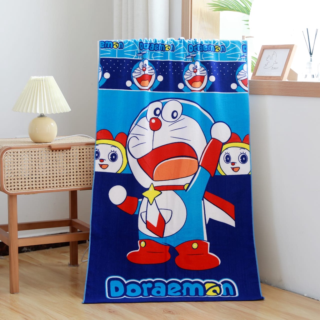 Handuk karakter doraemon merek moria