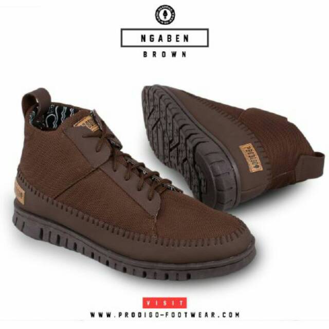 Prodigo ngaben browen sepatu bots peria 40 43