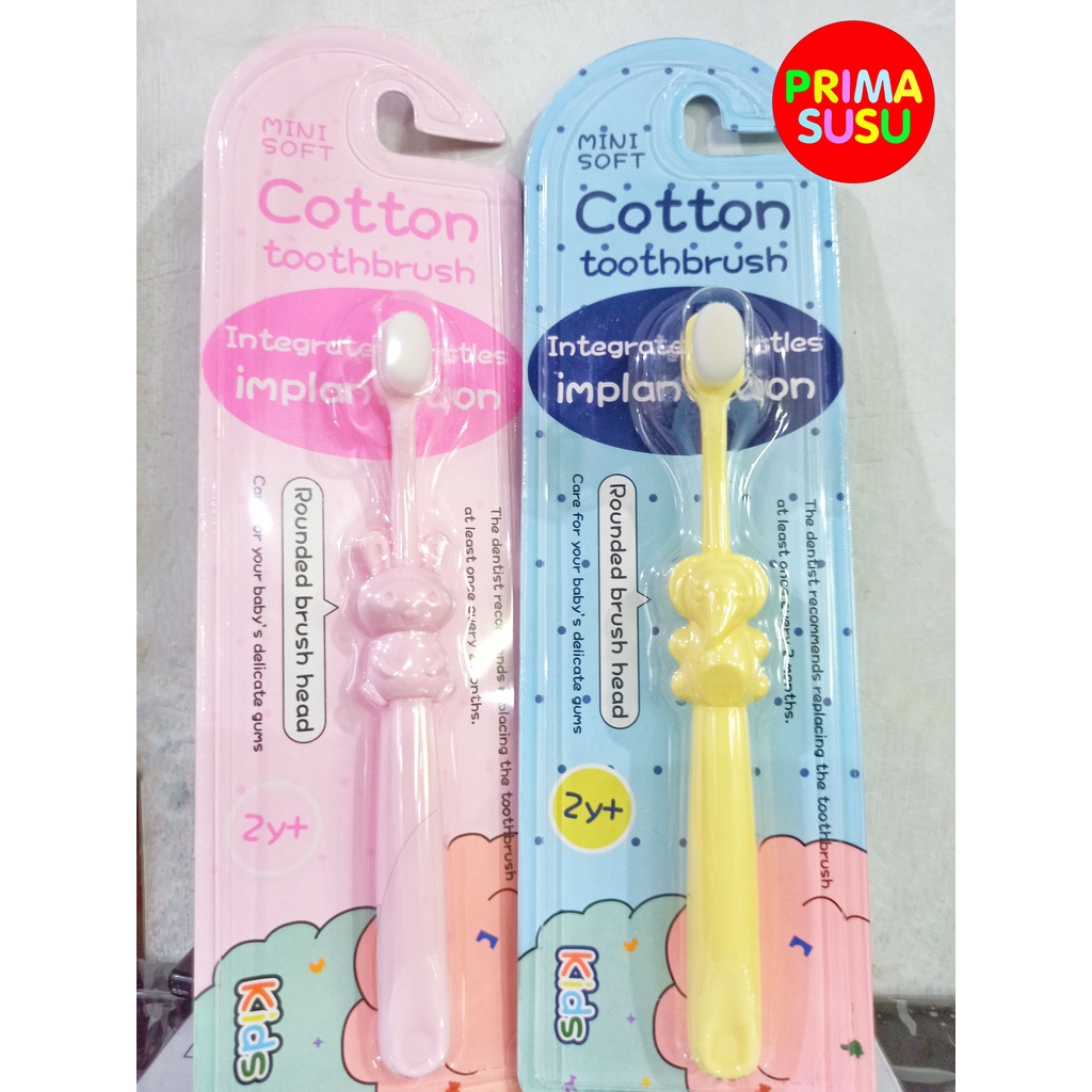 Cotton Toothbrush Sikat Gigi Bayi