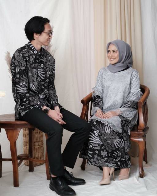 Nayaka Batik-batik Couple Aurel Adelia Tille Manggar Putih Jovita 4 Termurahhh