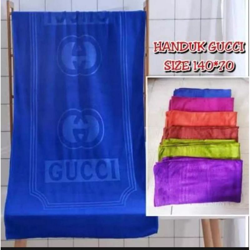 Handuk Gucci dewasa 70x140 cm