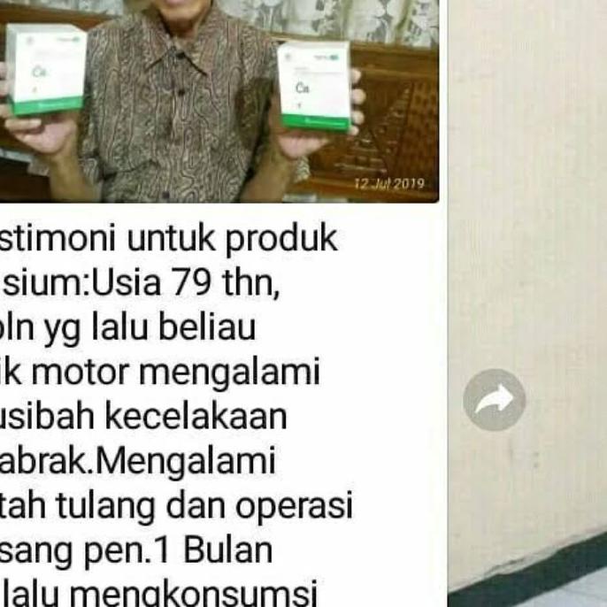 

Terjangkau SUSU PATAH TULANG SUSU KALSIUM PATAH TULANG DEWASA | SUSU OSTEOPOROSIS | TIENS KALSIUM ORIGINAL SEGEL