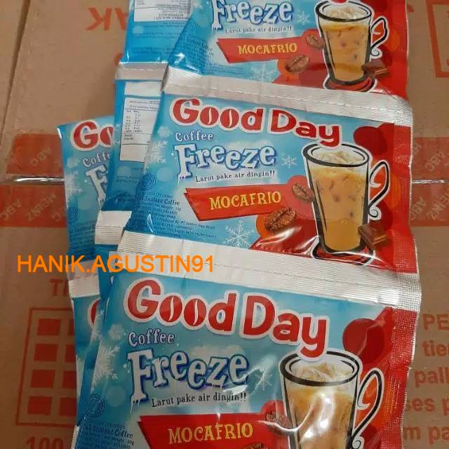 

GOOD DAY FREEZE MOCAFRIO ISI 10 sachet