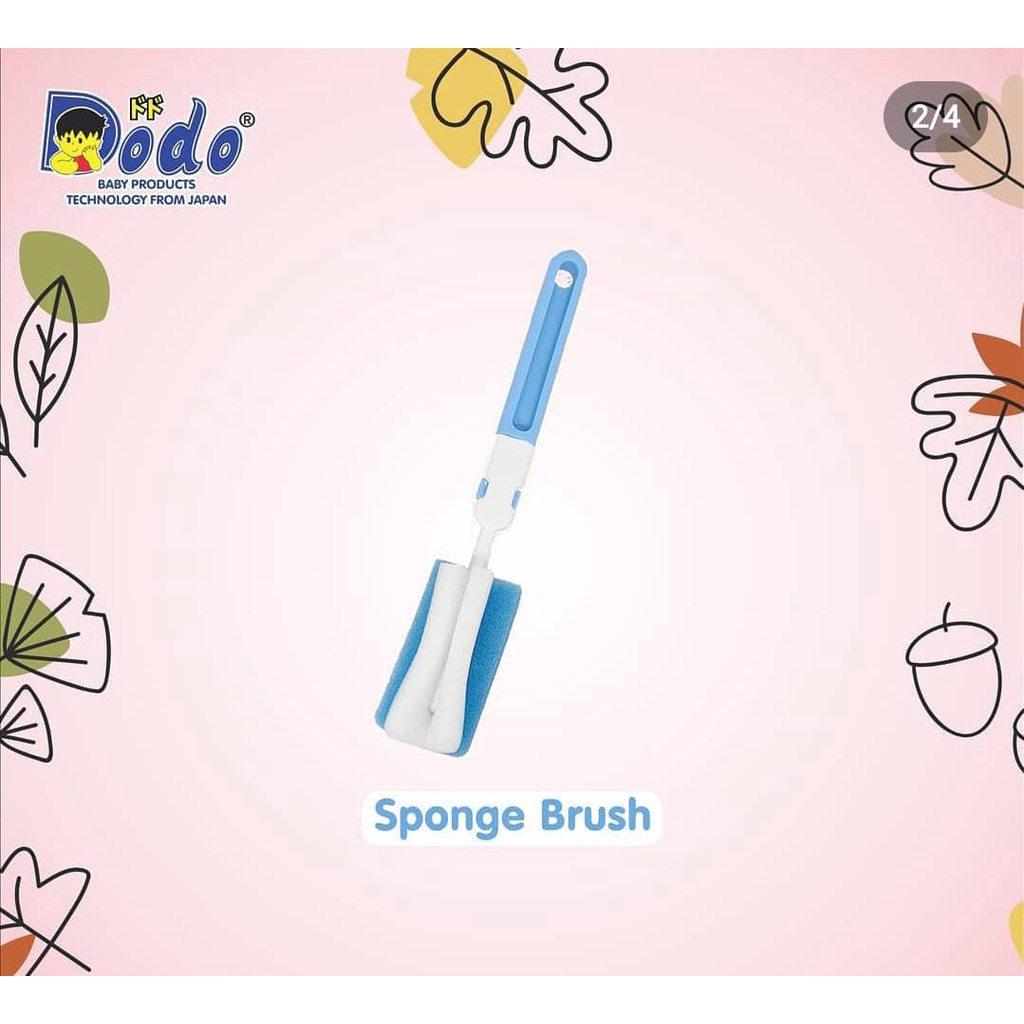 Dodo 3 in 1 Cleaning Brush / Sikat Botol Susu Set 3 in 1