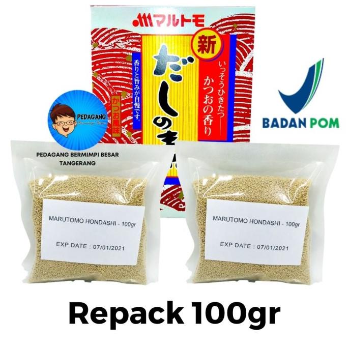 

Marutomo Hondashi Repack 100gr / Bumbu Kaldu Ikan 100 gram Dashi