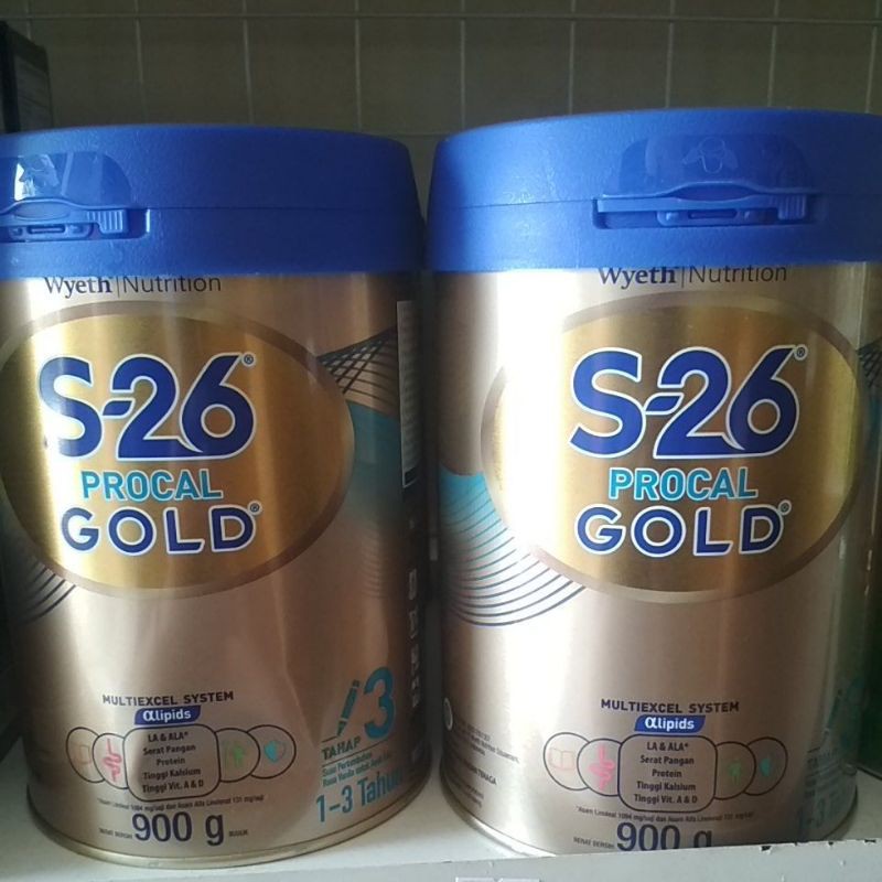 

PROCAL S 26 GOLD 900 g Tahap 3 Rasa vanila untuk usia 1-3