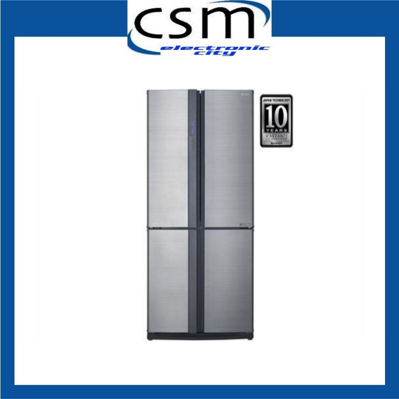 KULKAS SHARP SJ-IF85PB-SL LEMARI ES 4 PINTU SIDE BY SIDE SJ IF 85 PBSL