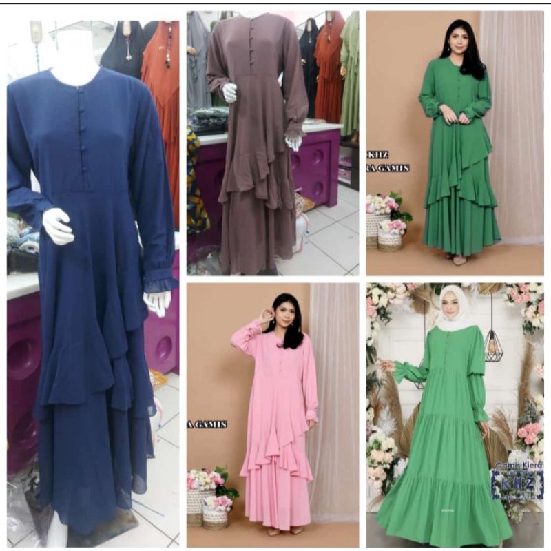 gamis tiara by khz boutique