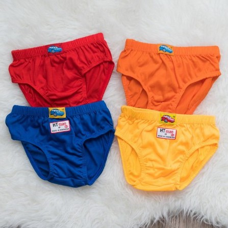 6 Pcs Celana Dalam Anak HT Man POLOS | CD HTman Anak Laki Laki | Sguna Grosir 6 Pcs